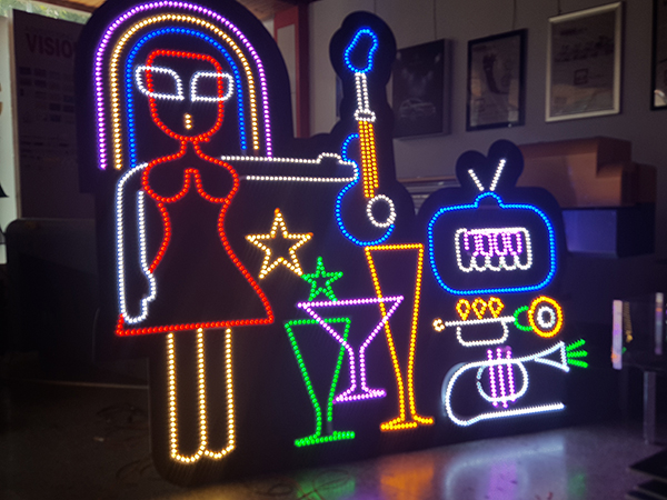 LED廣告牌夜場圖案設(shè)計制作